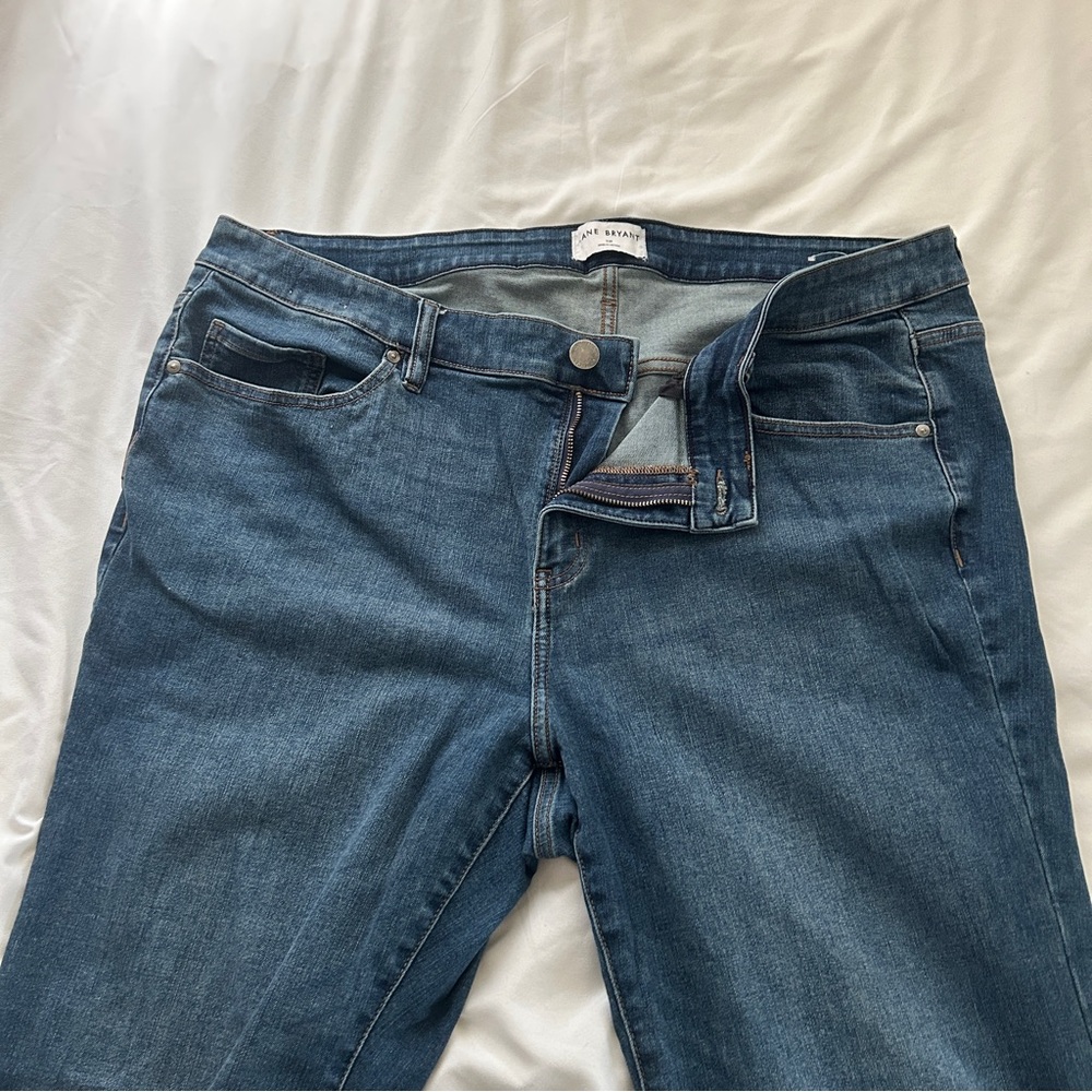 Lane Bryant Signature Fit Mid-Rise Boot Cut Jean 22P EUC